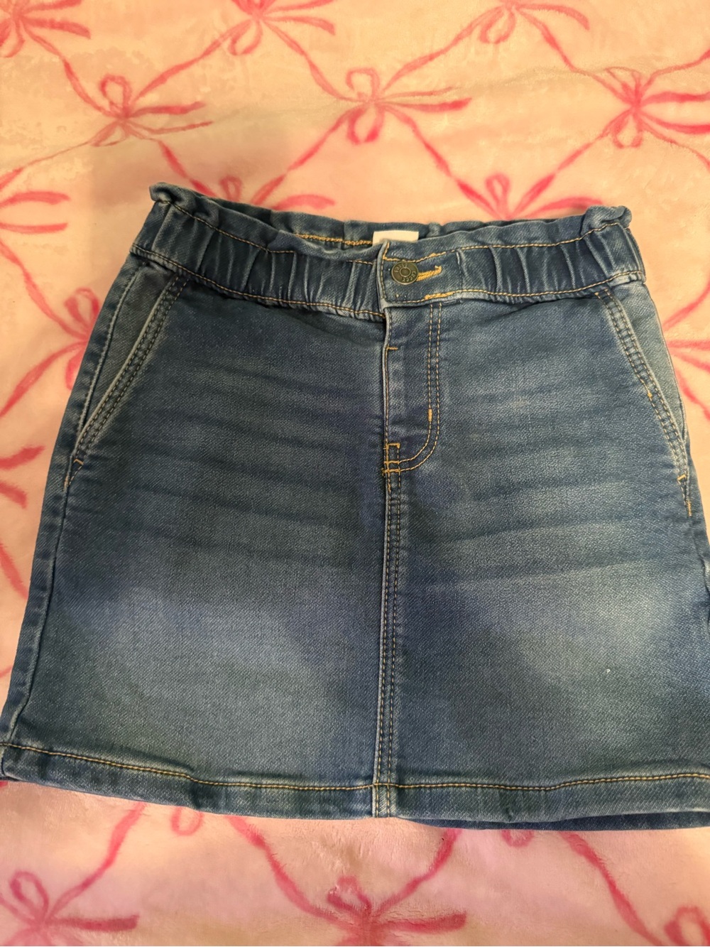 Falls Creek Blue Denim Mini Skirt